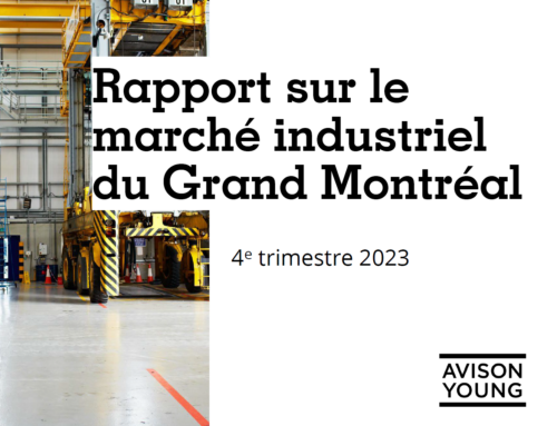 Avison Young : Rapport sur le marché industriel du Grand Montréal – 4e trimestre 2023